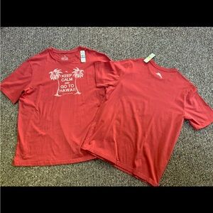 Tommy Bahama Red Graphic T-Shirt